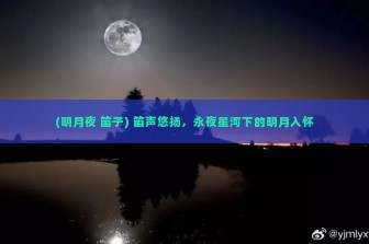 (明月夜 笛子) 笛声悠扬，永夜星河下的明月入怀